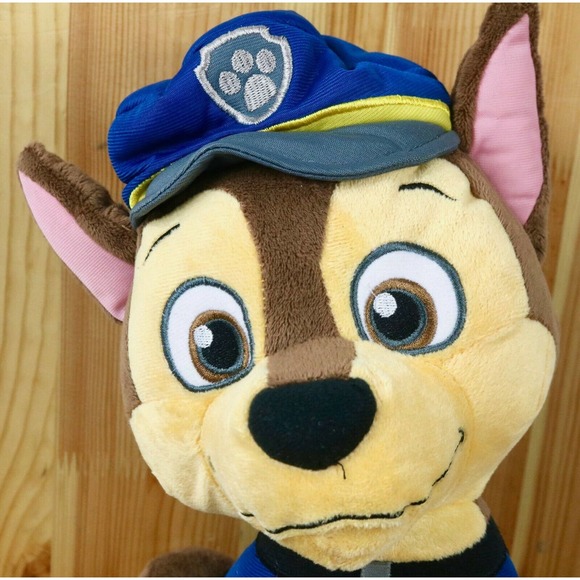 Nickelodeon Paw Patrol Chase Plush Animal Dog Bank 2015 TV Character - Picture 5 of 6
